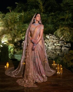 Rhea Kapoor Instagram - My spectacular @radhikamerchant in bespoke @taruntahiliani 
Styled with @shereenlovebug 

HMU @loveleen_makeupandhair @sangeetahairartist @makeoverbybhaktti @misheetasanghvi

Styleteam @snehhasuresh@styledbysujata @meghnadhall

Draped by @dolly.jain
Images @dinesh_ahuja @thehouseofpixels