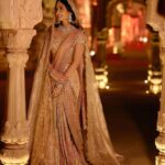 Rhea Kapoor Instagram - My spectacular @radhikamerchant in bespoke @taruntahiliani Styled with @shereenlovebug HMU @loveleen_makeupandhair @sangeetahairartist @makeoverbybhaktti @misheetasanghvi Styleteam @snehhasuresh@styledbysujata @meghnadhall Draped by @dolly.jain Images @dinesh_ahuja @thehouseofpixels