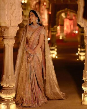Rhea Kapoor Instagram - My spectacular @radhikamerchant in bespoke @taruntahiliani 
Styled with @shereenlovebug 

HMU @loveleen_makeupandhair @sangeetahairartist @makeoverbybhaktti @misheetasanghvi

Styleteam @snehhasuresh@styledbysujata @meghnadhall

Draped by @dolly.jain
Images @dinesh_ahuja @thehouseofpixels