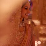 Rhea Kapoor Instagram - My spectacular @radhikamerchant in bespoke @taruntahiliani Styled with @shereenlovebug HMU @loveleen_makeupandhair @sangeetahairartist @makeoverbybhaktti @misheetasanghvi Styleteam @snehhasuresh@styledbysujata @meghnadhall Draped by @dolly.jain Images @dinesh_ahuja @thehouseofpixels