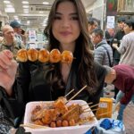 Rhian Ramos Instagram - HK Street food adventure 💫☺️ Temple Street Night Market