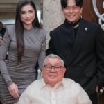 Rhian Ramos Instagram - The iconic and legendary FLG! What a birthday celebration indeed. It made me think about life and all that can be done in a lifetime. It was heartwarming and inspirational. I grew up under the leadership of Atty. Gozon and will forever be grateful to have witnessed and been a part of how my home station, @gmanetwork has flourished. Always proud to be #Kapuso