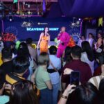 Rhian Ramos Instagram - Theme is Neon Carnival! Welcome to the @healthyappetitebyrhian & @daks.shawarma Christmas Party! Happy to co-host with @djtonytoni for our @cloud.eats family 🤍 Merry Christmas, fam! We love you 💕 ‎ ‎ ‎ ‎ ‎ ‎ ‎ ‎ ‎ ‎ ‎ ‎ ‎ ‎ Captured by @photowalk_manila Face @davequiambao_ Hair @nellyseboy Thanks for lending me clothes with colour @michelledee 😅