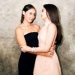 Rhian Ramos Instagram - To be surrounded by my family, friends, all of those who I love at a moment like this... It just couldn't be better 🥹 these are moments I'll treasure forever.. Sayang lang cause I have other friends and loved ones that I didn't get to take photos with... But seeing you there meant so much to me... Thank you, booboo's family 🤍 thank you, Meg & Ryan family 🤍 Thank you @cyberhians 🤍 thank you, MBU management 🤍 mahal na mahal ko kayong lahat 🥲 Thank you for capturing these moments @jayzeecezar 📸 and @joshuasalvs 🎥 priceless 'to sa akin! P.S. still LOL-ing at deedee's super strength 😅
