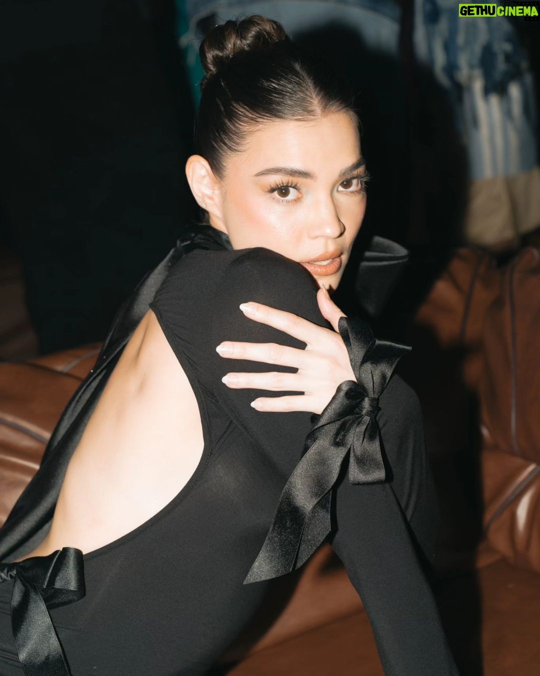 Rhian Ramos Instagram - About last night #MakeItBig #MakeItMega #MoetMoment Wearing @chrisnickofficial Styled by @aldrin.ramos Make up by @davequiambao_ Hair by @nellyseboy 📸 @pvfotographs