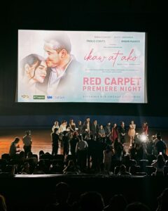Rhian Ramos Instagram - Premier night madness!!! Please watch and support IKAW AT AKO! 🙏🏻🤍 In cinemas nationwide starting TODAY!! Thank you for coming everyone! 😭 📸 @jayzeecezar