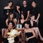 Rhian Ramos Instagram - The gang's all here to scare the living daylights out of you 😁 happy birthday our bb Nini 🤍 ‎ ‎ ‎ ‎ ‎ ‎ ‎ ‎ ‎ ‎ ‎ ‎ ‎ ‎ Thanks for always being present, @flower_milos @wadoughs and @moetchandon