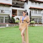 Rhian Ramos Instagram - It is with deep humility that I accept this prestigious President's Medal as an Ambassador of Peace. It is a privilege for me to be part of this collective effort towards the realisation of the United Nation's sustainable development goals. My appreciation to the leadership, officers, and to the office of the United Nations Association of the Philippines for this recognition. 🙏🏻 This is proof that we all have a role to play, even in our most humble ways, to create a world where peace prevails, where differences are celebrated and where everyone can thrive in respect and understanding. Many thanks to @michaeluycoco, @ycocarreon, @rachlibrado and @direkjpninalga for the guidance 🤍 and to @aldrin.ramos, @armandmarco, @davequiambao_ , @nellyseboy for helping me look the part 😊🫰🏻 MiraNila Heritage House & Library