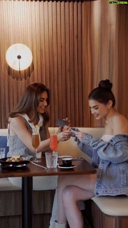 Rhian Ramos Instagram - I love my little dates with @maxcollinsofficial! We're always discovering beautiful, fun, and delicious places just like @kasandpoly đ¤ For their soft opening, get 10% off your bill when you dine-in with a Gemini âď¸â¨ Just present an ID with your birthday (May 21 to June 21) for #stellarfood and #cosmicdrinks Kas & Poly