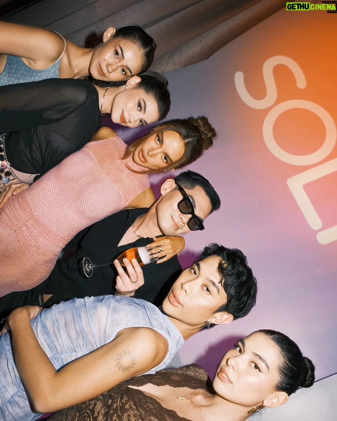 Rhian Ramos Instagram - Hello from the #Solaverse ! Congratulations @kylieverzosa on a successful launch, so excited for snatched waists and tight curves 🎉 @sola_body 📸 @meetkeso Electric Garden