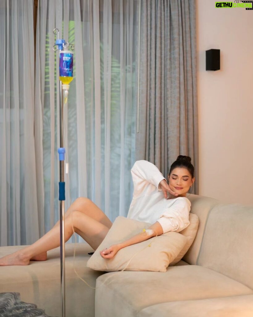 Rhian Ramos Instagram - In my healthy girl era!!! (Until the next show 👀) 🤍 Literally saves me when I feel like about to get sick too though, Di maiwasan minsan when the schedule is packed !! Thank you @driptherapy.co for helping me survive myself 😅