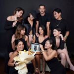 Rhian Ramos Instagram - The gang's all here to scare the living daylights out of you 😁 happy birthday our bb Nini 🤍 ‎ ‎ ‎ ‎ ‎ ‎ ‎ ‎ ‎ ‎ ‎ ‎ ‎ ‎ Thanks for always being present, @flower_milos @wadoughs and @moetchandon