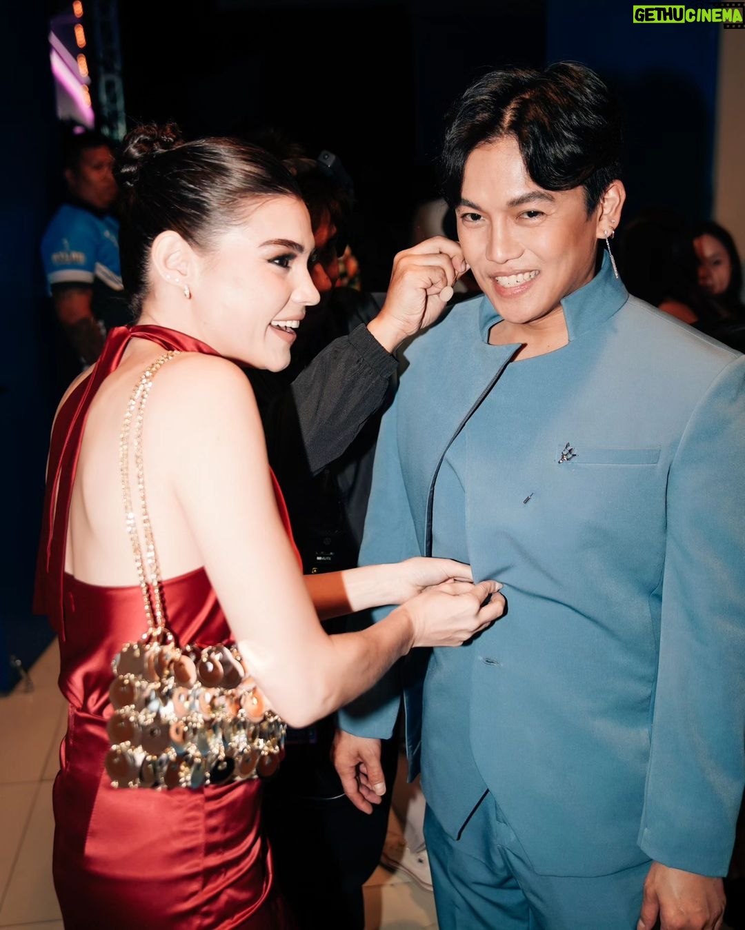 Rhian Ramos Instagram - Congratulations booboo 🤍 always here to support you 🤍 Wearing @ezethelabel and #RabanneHM Photos by @jayzeecezar