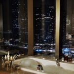 Rhian Ramos Instagram - Bubble bath me time with a view 🤍 Nothing like some skin care, hair care, and solo time to think about the year to come. And what a backdrop @harbourcity is for just that. #HarbourCity ‎ ‎ ‎ ‎ ‎ ‎ ‎ ‎ ‎ ‎ ‎ ‎ ‎ ‎ @youbeauty_ph