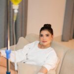 Rhian Ramos Instagram - In my healthy girl era!!! (Until the next show 👀) 🤍 Literally saves me when I feel like about to get sick too though, Di maiwasan minsan when the schedule is packed !! Thank you @driptherapy.co for helping me survive myself 😅