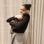 Rhian Ramos Instagram - My little antisocial baby seal 🐈‍⬛ I love you Robin 🤍