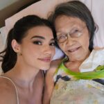 Rhian Ramos Instagram - My beautiful Lola at 98, still has more energy than 33 year old me! This is the one rare occasion that I actually caught her in bed.. Usually I'm trying to get her attention cause she's always busy with something.. I believe that's the real secret to staying young forever... Which is exactly what I plan to do 😁