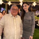 Rhian Ramos Instagram - The iconic and legendary FLG! What a birthday celebration indeed. It made me think about life and all that can be done in a lifetime. It was heartwarming and inspirational. I grew up under the leadership of Atty. Gozon and will forever be grateful to have witnessed and been a part of how my home station, @gmanetwork has flourished. Always proud to be #Kapuso