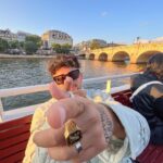 Riadh Belaïche Instagram - JUST LV 💛⚡️ @louisvuitton Pont Neuf