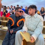 Riadh Belaïche Instagram - JUST LV 💛⚡️ @louisvuitton Pont Neuf