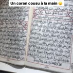 Riadh Belaïche Instagram - Une pakistanaise a fait ce coran en 32 ans de travail !!! 😮