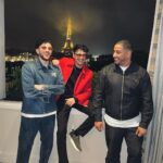 Riadh Belaïche Instagram - Les trois dans un film ? 🍿⭐️🇩🇿 باريس - Paris