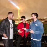 Riadh Belaïche Instagram - Les trois dans un film ? 🍿⭐️🇩🇿 باريس - Paris