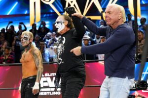 Ric Flair Instagram - Congratulations To @stinger & @darbyallin On Becoming AEW World Tag Team Champions! WOOOOO!