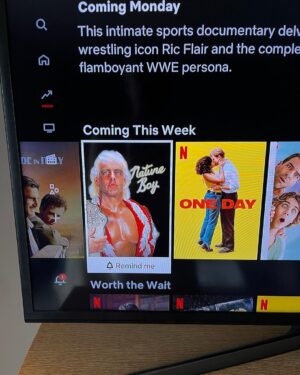 Ric Flair Instagram - Get Ready! The Ultimate Sports Documentary Is Coming To @netflix On Monday! WOOOOO!