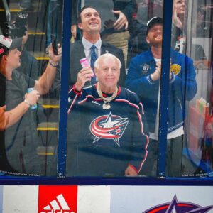 Ric Flair Instagram - From The Locker Room To The Last Buzzer, @woooooenergy Drives The @bluejackets. Here’s To Victory! WOOOOO!!!