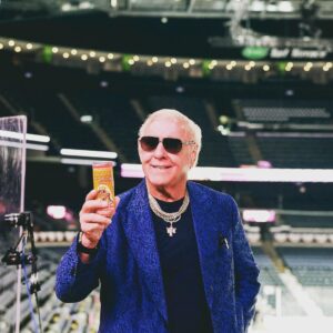 Ric Flair Instagram - From The Locker Room To The Last Buzzer, @woooooenergy Drives The @bluejackets. Here’s To Victory! WOOOOO!!!