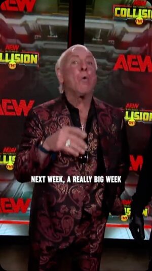 Ric Flair Instagram - #TheIcon Sting, #TheNatureBoy Ric Flair and Darby Allin are hyped up going into their HUGE Texas Tornado Tag Match this Wednesday on #AEWDynamite:Homecoming against The Don Callis Family!