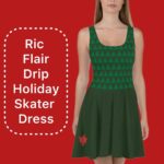 Ric Flair Instagram - Style & profile this holiday season in the RicFlairShop.com Holiday Skater Dress! Check it out today! 🌲 #ricflairshop #ricflair #holidayshopping