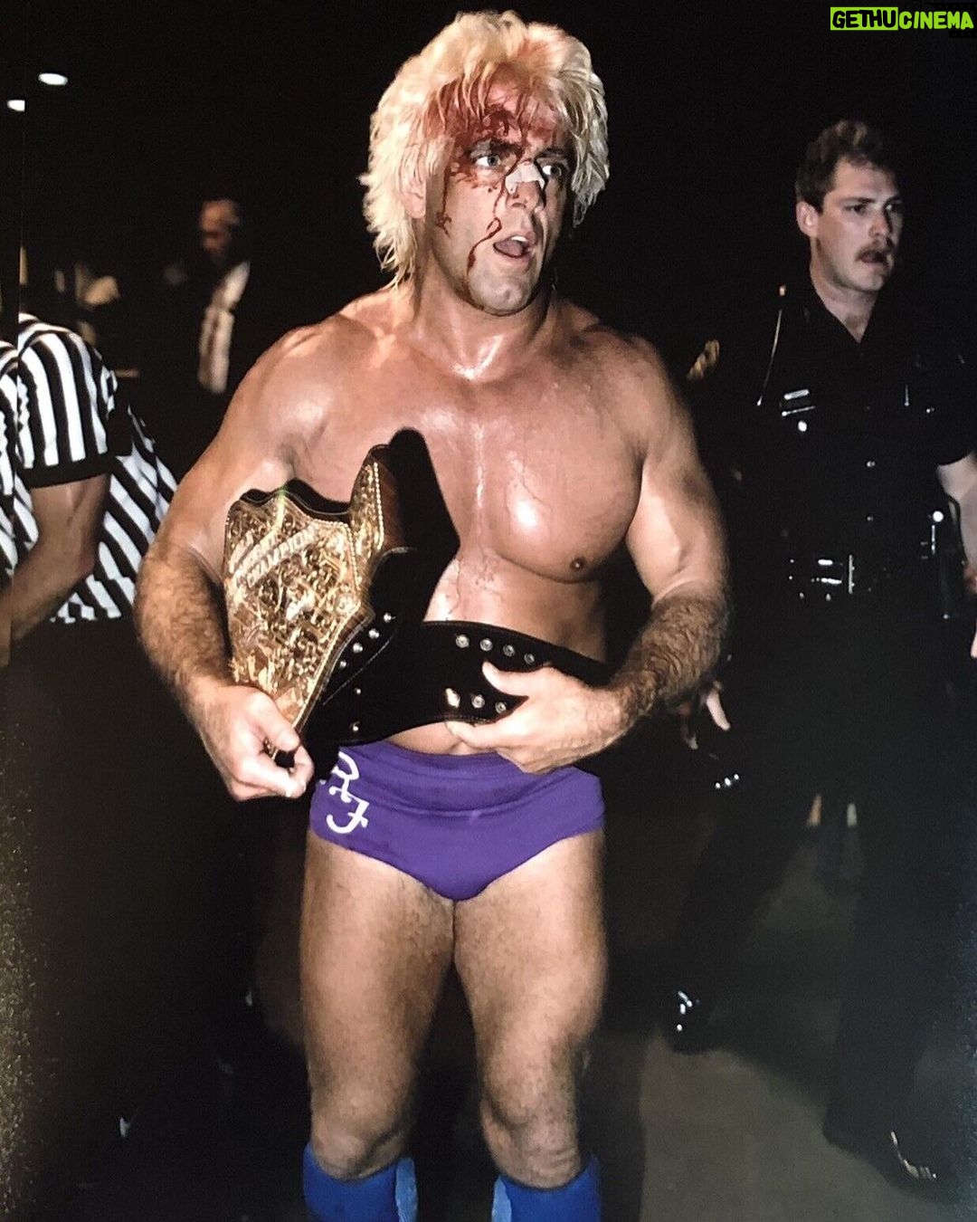 Ric Flair Instagram - It Is A Rough Road That Leads To The Heights Of Greatness! WOOOOO!