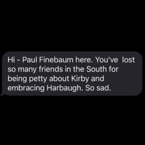Ric Flair Instagram - I Just Received This From Mr. @finebaumshow. Thank You For Your Expertise. However, I Disagree That I’ve Lost Anything In Terms Of Popularity In The South. You Wish You Could Be Half The Man That @coachjim4um Is. $10,000 On Michigan! I Want To Say STFU, But Since I’m A Class Act, I’ll Just Say Be Silent! Put Up Or Shut Up!