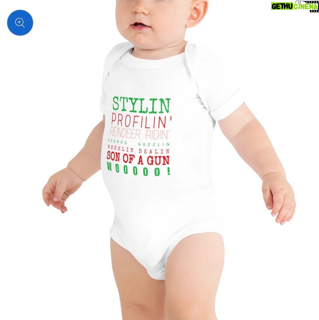 Ric Flair Instagram - Teach your little ones how to style & profile this holiday season! Get this “Stylin’ Christmas Baby” one piece today at RicFlairShop.com! #ricflairshop #holidayseason #ricflair