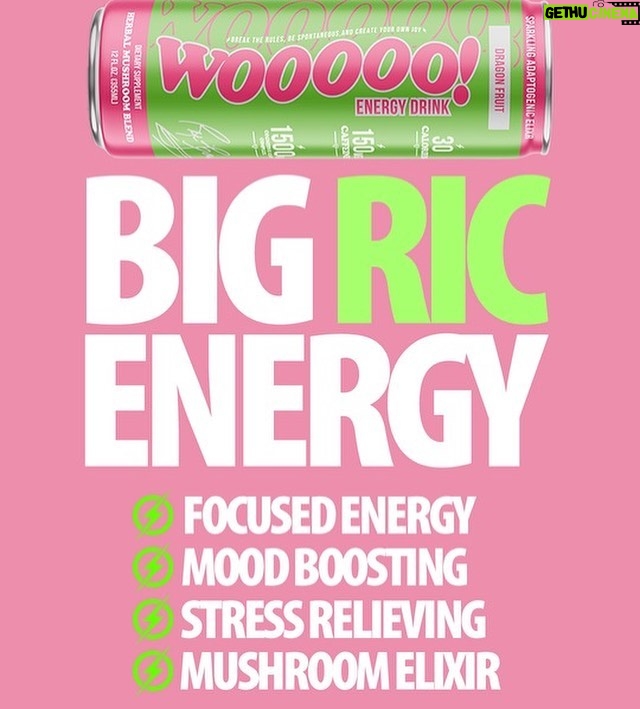 Ric Flair Instagram - BIG RIC ENERGY! WOOOOO! @woooooenergy ⚡️ woooooenergy.com