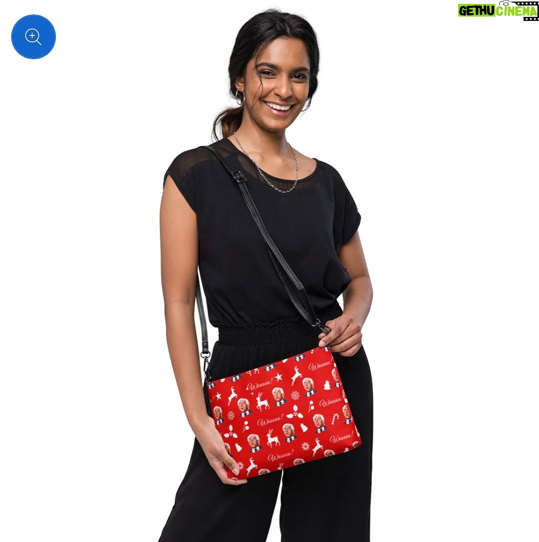 Ric Flair Instagram - NEW ARRIVAL! Check out this Holiday WOOOOO! Crossbody Bag at RicFlairShop.com! #ricflairshop #ricflair #holidayshopping