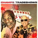 Ric Flair Instagram - Another @itstyson20 x @ricflairdrip Champs Tradeshow takeover in the books 💨🥊 Thanks to @champstradeshows as always 💎 — #tyson20 #ricflairdrip #champstradeshow