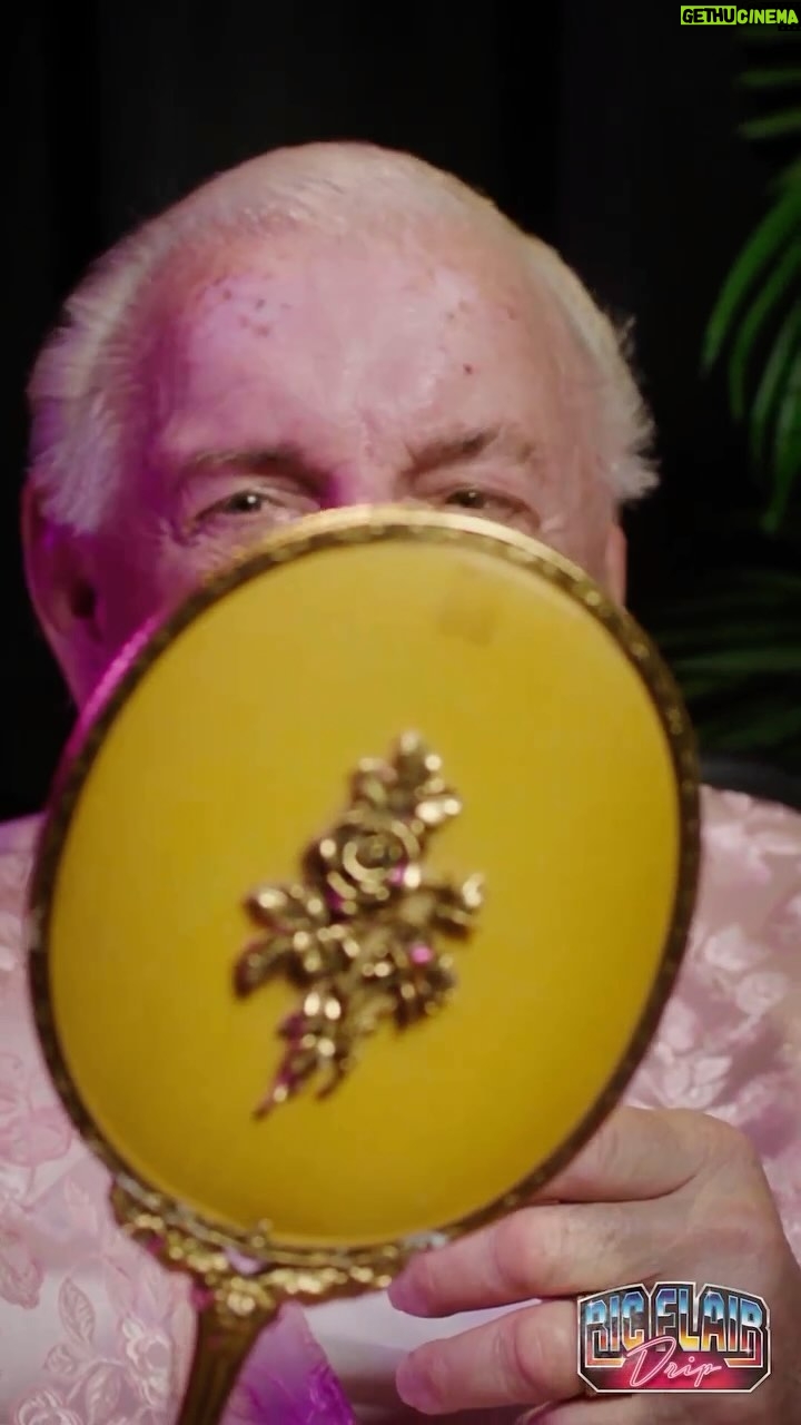 Ric Flair Instagram - Mirror, Mirror On The Wall, Who’s The Dankest of ‘Em All?! 💎 It’s Ric Flair Drip, Baby! WoOoOo! 💨