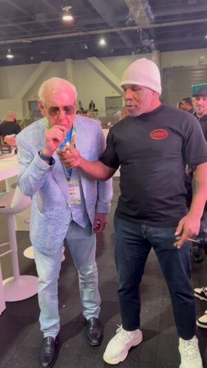 Ric Flair Instagram - The Kings Of Cannabis Taking Over Las Vegas! WOOOOO! @miketyson