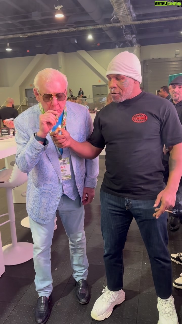 Ric Flair Instagram - The Kings Of Cannabis Taking Over Las Vegas! WOOOOO! @miketyson