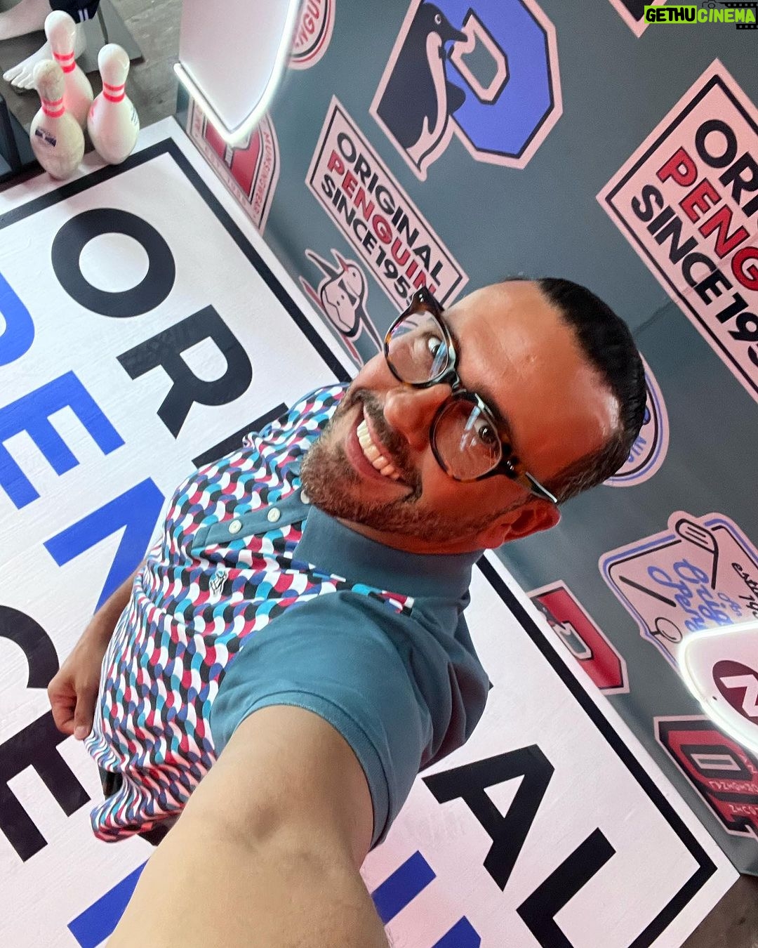Ricardo Margaleff Instagram - Siiiiii el más feliz #beanoriginal no podía faltar a la presentación de la colección fall 2023 @originalpenguinmexico