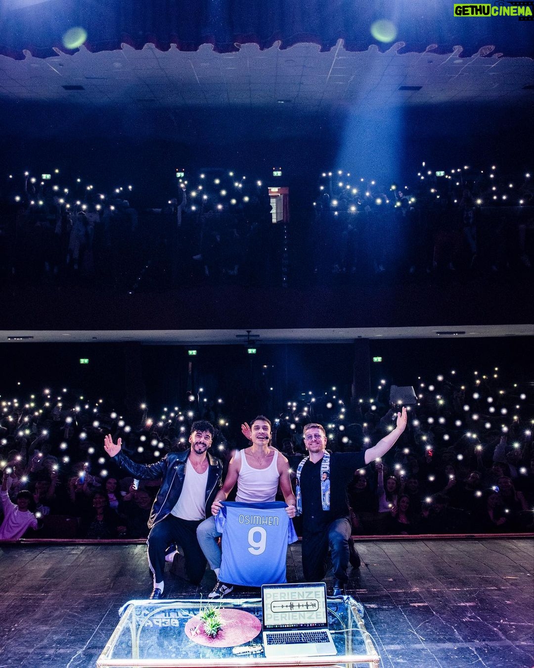 Riccardo Dose Instagram - NAPOLI DINT’ O CORE 💙🫶🏻 Teatro Troisi - Napoli
