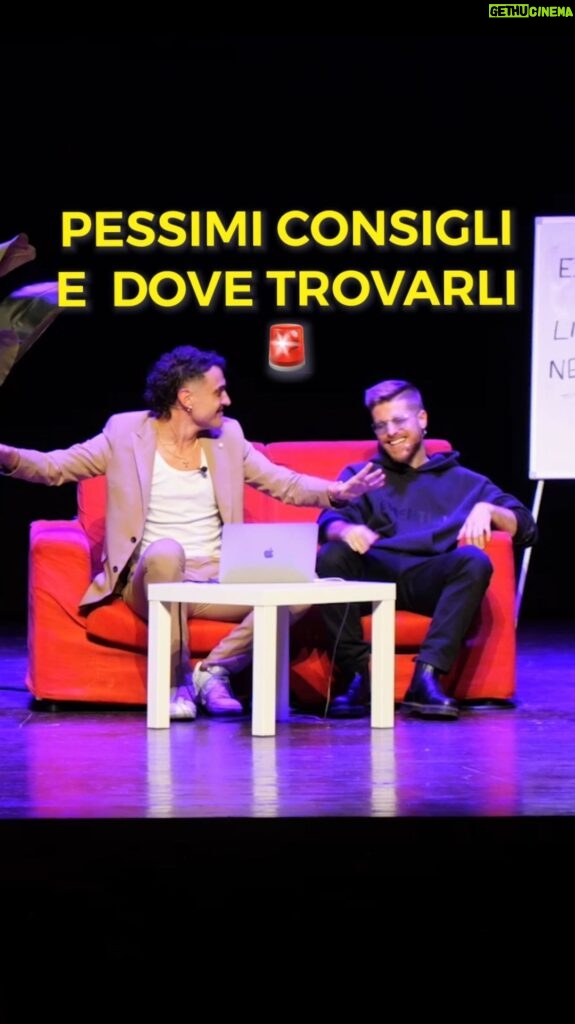 Riccardo Dose Instagram - PESSIMI CONSIGLI E DOVE TROVARLI🤔 Esperienze D.M. dal vivo a Teatro finalmente fuori ora! CORRI A VEDERE IL VIDEO🔥
