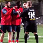 Riccardo Dose Instagram - MI HANNO PICCHIATO DURANTE LA PRIMA PARTITA! Noi siamo gli @allstargalacticos ⭐️ Trovate il video completo su YouTube!