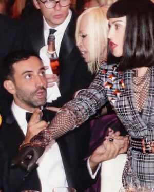 Riccardo Tisci Instagram - Celebrating the perpetual source of inspiration, the friend, the mother, the continued revolution that shines forever and ever! Your loyalty and your love are always pure. You are and always will be the only uncontested queen! Always imitated but never duplicated! Happy Birthday M. I love you! 🖤