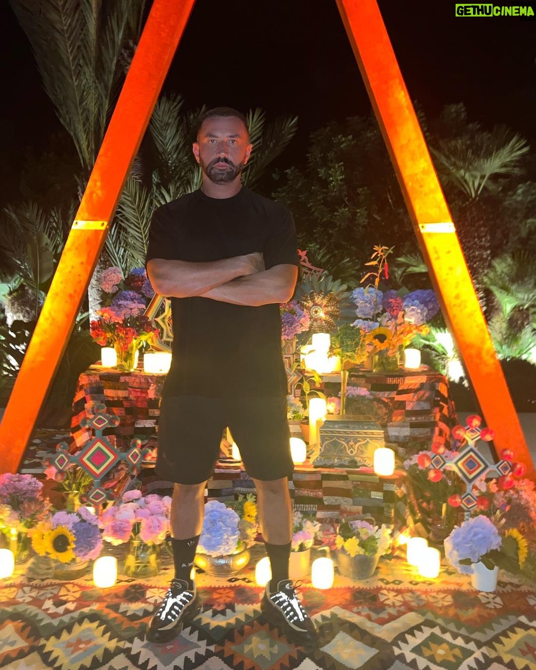 Riccardo Tisci Instagram - RED moon in ibiza