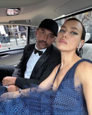 Riccardo Tisci Instagram - It was a great honor for me to participate in such a great event after a decade …Receiving all the love of the people on the red carpet left me speechless. An event made by incredible talents from my land, always makes me prouder to be Italian. Thanks to the genius Martin Scorsese, Il Maestro @giorgioarmani his wonderful team and the one and only @leonardodicaprio for having me 🖤GRAZIE