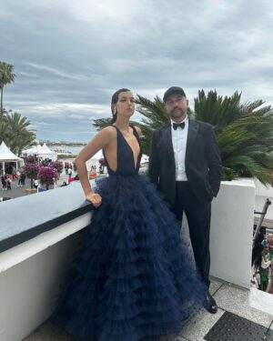 Riccardo Tisci Instagram - It was a great honor for me to participate in such a great event after a decade …Receiving all the love of the people on the red carpet left me speechless. An event made by incredible talents from my land, always makes me prouder to be Italian. Thanks to the genius Martin Scorsese, Il Maestro @giorgioarmani his wonderful team and the one and only @leonardodicaprio for having me 🖤GRAZIE